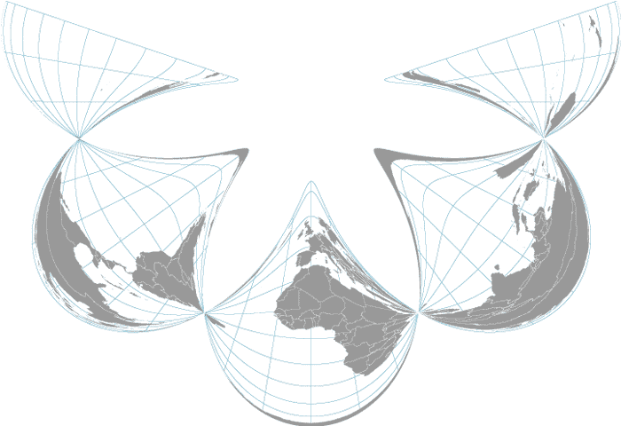 More twisted Albers projection