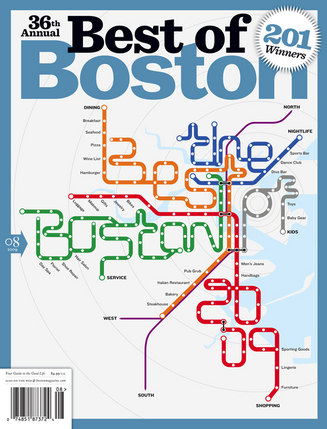 Boston magazine Best of Boston 2009 cover