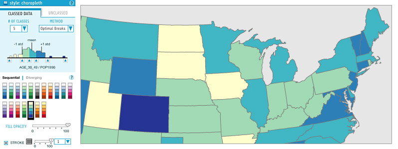 indiemapper choropleth maps