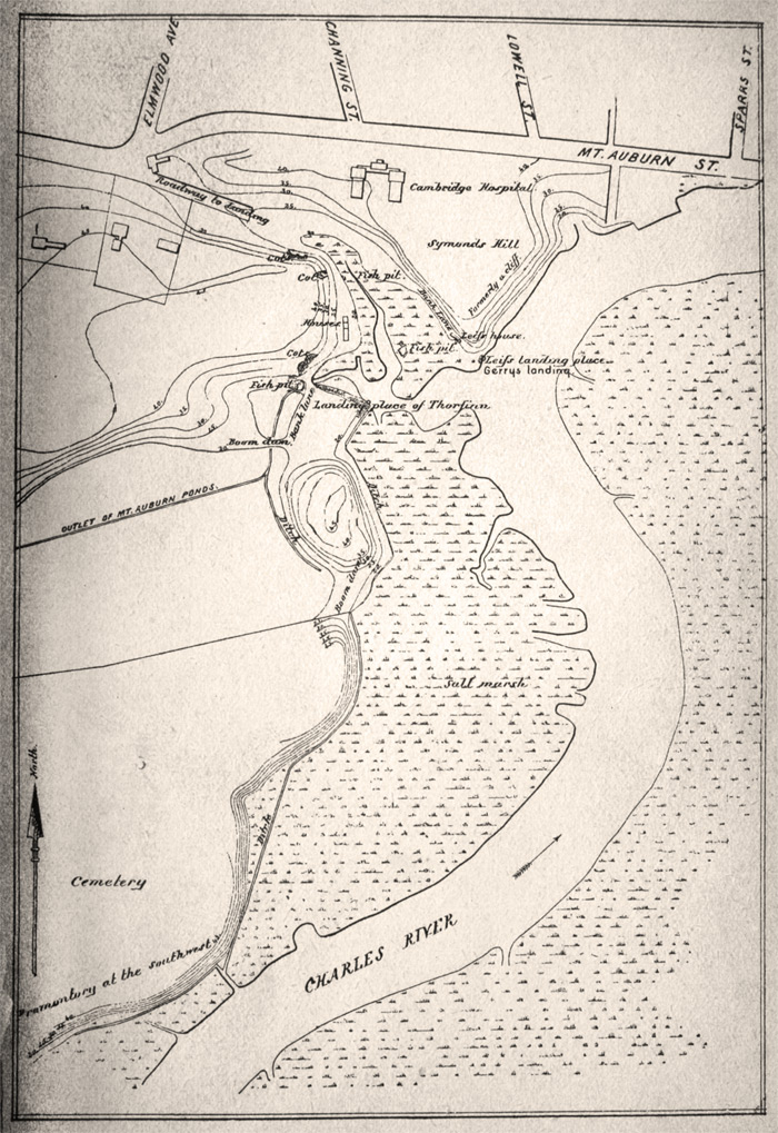 Norse landing sites, according to Professor Horsford