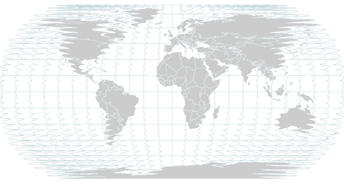 Crazy Robinson projection