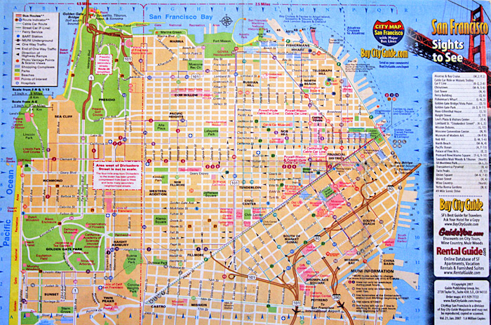 San Francisco map