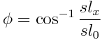 facet angle