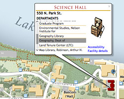 UW Online Campus Map
